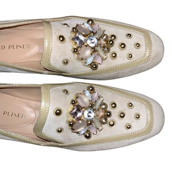 Women's Donald Pliner Rezza Crystal Embellished Loafers size 7 - Picture 6 of 9